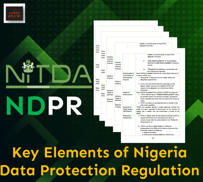 Key Elements Of Nigeria Data Protection Regulation (NDPR ...